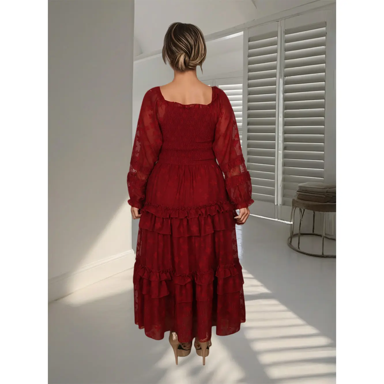 The Custom Long-Sleeve Square Neck Dress 3.jpg
